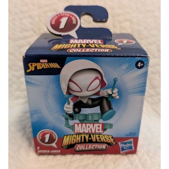 2024 Hasbro Marvel Mighty Verse Collection Spider-Gwen Ghost Spider Series 1 Fig - Picture 1 of 6
